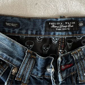 PHILIP PLEIN CLASSIC SLIM FIT DENIM JEANS